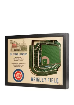 MLB Chicago Cubs 25-Layer StadiumViews 3D Wall Art - Wrigley Field