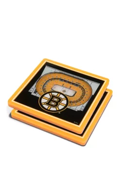 NHL Boston Bruins 3D StadiumViews Set of 2 Coasters - TD Garden