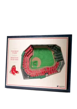 StadiumViews MLB Boston Red Sox 5 Layer 3D Wall Art, Fenway Park