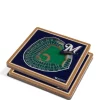 MLB Milwaukee Brewers 3D StadiumViews 2-Pack Coaster Set - Miller Park