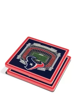 NFL Houston Texans 3D StadiumViews 2 Pack Coaster Set - NRG Stadium