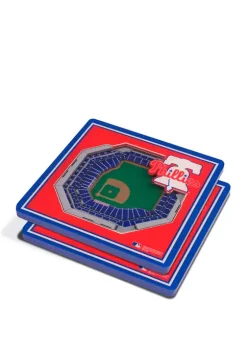 MLB Philadelphia Phillies 3D StadiumViews 2-Pack Coaster Set - Citizens Bank Park