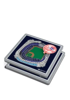 MLB New York Yankees 3D StadiumViews 2-Pack Coaster Set - Yankee Stadium
