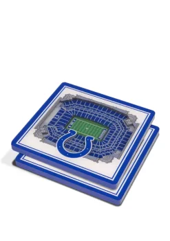 NFL Indianapolis Colts 3D StadiumViews 2 Pack Coaster Set - Lucas Oil Stadium