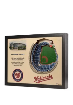 MLB Washington Nationals 25-Layer StadiumViews 3D Wall Art - Nationals Park