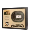 NHL Pittsburgh Penguins 25 Layer StadiumViews 3D Wall Art - PPG Paints Arena