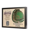 MLB Detroit Tigers 25-Layer StadiumViews 3D Wall Art - Comerica Park