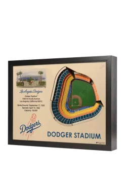 MLB Los Angeles Dodgers 25-Layer StadiumViews 3D Wall Art - Dodger Stadium