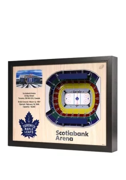 NHL Toronto Maple Leafs 25-Layer StadiumViews 3D Wall Art - Scotiabank Arena