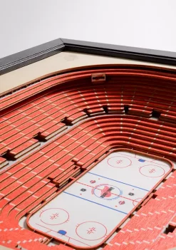 NHL Detroit Red Wings 25 Layer StadiumViews 3D Wall Art - Joe Louis Arena -Outlet Artisan Furniture Store Belk 34