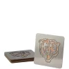 StadiumViews NFL Chicago Bears Boasters 4 Piece Coaster Set