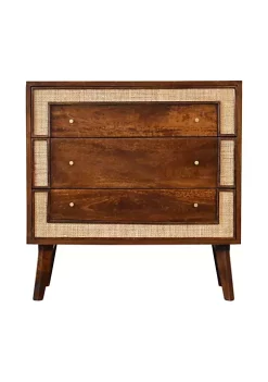 Artisan Furniture Chestnut Square Woven Chest