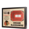 NHL Chicago Blackhawks 25 Layer StadiumViews 3D Wall Art - United Center
