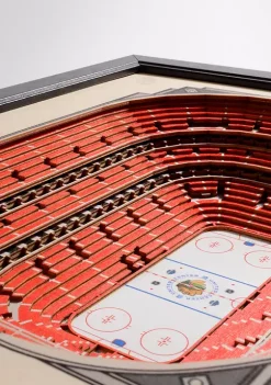 NHL Chicago Blackhawks 25 Layer StadiumViews 3D Wall Art - United Center -Outlet Artisan Furniture Store Belk 39