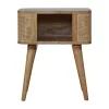 Artisan Furniture Woven Open Slot Nightstand