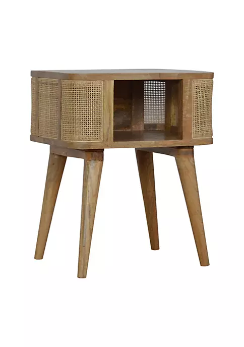 Artisan Furniture Woven Open Slot Nightstand 2 Artisan Furniture Woven Open Slot Nightstand - Image 2