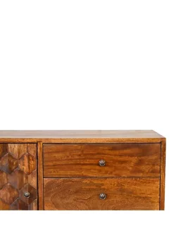 Artisan Furniture U-Chestnut Pineapple Carved Sideboard -Outlet Artisan Furniture Store Belk 405