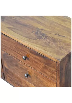 Artisan Furniture U-Chestnut Pineapple Carved Sideboard -Outlet Artisan Furniture Store Belk 406