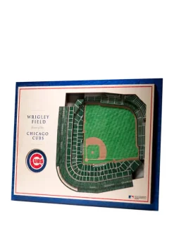 StadiumViews MLB Chicago Cubs 5 Layer 3D Wall Art, Wrigley Field