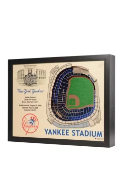 MLB New York Yankees 25-Layer StadiumViews 3D Wall Art - Yankee Stadium