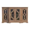 Artisan Furniture Media Unit with 2 Hand Carved Glazed Doors