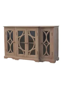Artisan Furniture Media Unit with 2 Hand Carved Glazed Doors -Outlet Artisan Furniture Store Belk 467
