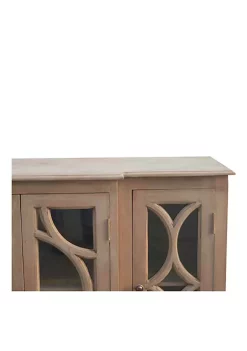 Artisan Furniture Media Unit with 2 Hand Carved Glazed Doors -Outlet Artisan Furniture Store Belk 469