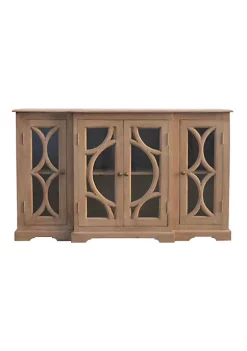 Artisan Furniture Media Unit with 2 Hand Carved Glazed Doors -Outlet Artisan Furniture Store Belk 470
