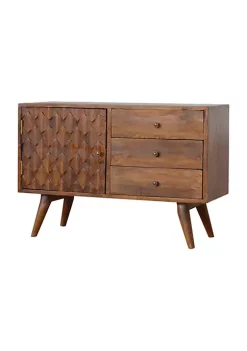 Artisan Furniture Carved Chestnut Sideboard -Outlet Artisan Furniture Store Belk 490