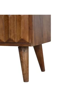 Artisan Furniture Chestnut Prism Sliding Door Media Unit -Outlet Artisan Furniture Store Belk 521