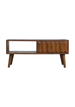 Artisan Furniture Chestnut Prism Sliding Door Media Unit -Outlet Artisan Furniture Store Belk 523