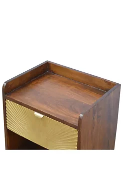 Artisan Furniture Manila Gold 1 Drawer Nightstand -Outlet Artisan Furniture Store Belk 528