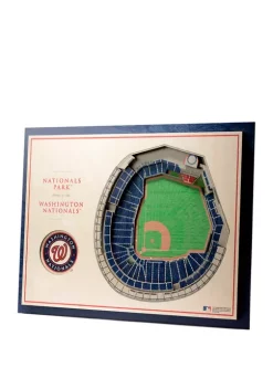 StadiumViews MLB Washington Nationals 5 Layer 3D Wall Art, Nationals Park