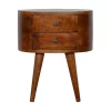 Artisan Furniture Chestnut Rounded Nightstand