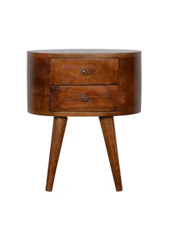 Artisan Furniture Chestnut Rounded Nightstand