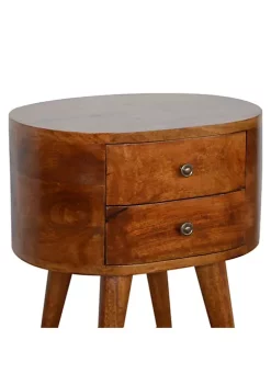 Artisan Furniture Chestnut Rounded Nightstand -Outlet Artisan Furniture Store Belk 532