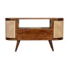 Artisan Furniture Chestnut Woven Media Unit