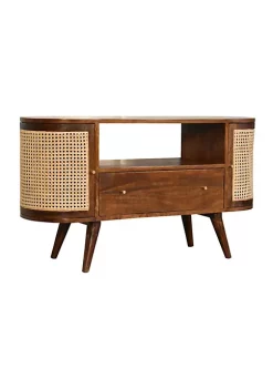 Artisan Furniture Chestnut Woven Media Unit -Outlet Artisan Furniture Store Belk 538
