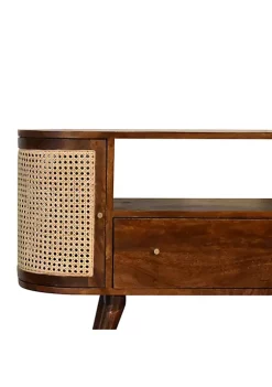 Artisan Furniture Chestnut Woven Media Unit -Outlet Artisan Furniture Store Belk 539