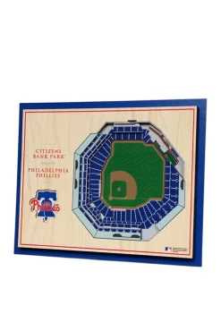 MLB Philadelphia Phillies 5-Layer StadiumViews 3D Wall Art - Citizens Bank Park