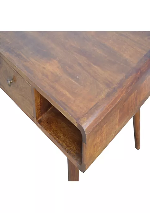 Artisan Furniture Curved Chestnut Coffee Table 4 Artisan Furniture Curved Chestnut Coffee Table - Image 4