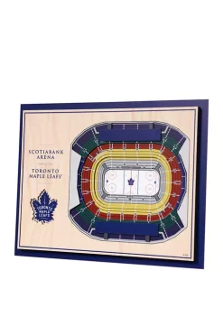 StadiumViews NHL Toronto Maple Leafs 5 Layer 3D Wall Art - Scotiabank Arena -Outlet Artisan Furniture Store Belk 59