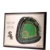 StadiumViews MLB Chicago White Sox 5 Layer 3D Wall Art, Guaranteed Rate Field