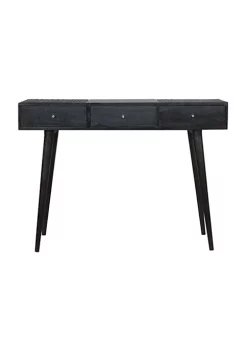 Artisan Furniture Ash Black 3 Drawer Console Table -Outlet Artisan Furniture Store Belk 601