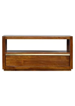 Artisan Furniture Chestnut Media Unit with Gold Bar