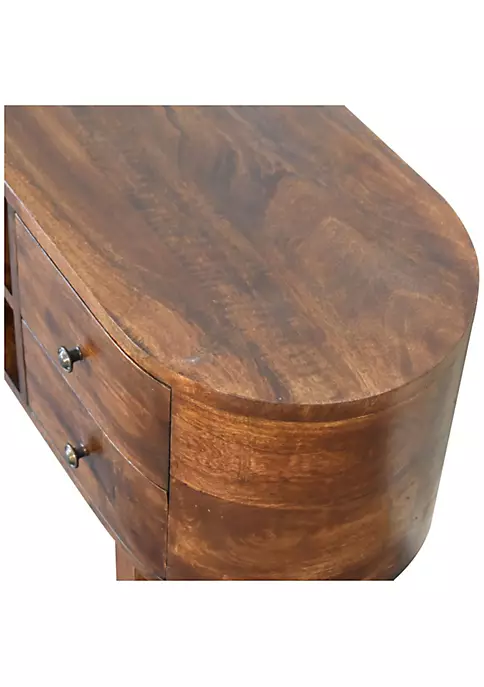 Artisan Furniture U-Rounded Media Unit Entertainment Unit 5 Artisan Furniture U-Rounded Media Unit Entertainment Unit - Image 5