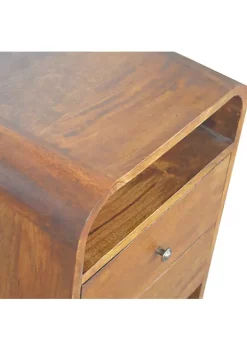 Artisan Furniture Chestnut Curved Edge with 2 Drawers 8 Artisan Furniture Chestnut Curved Edge with 2 Drawers -Outlet Artisan Furniture Store Belk 750