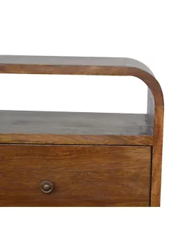 Artisan Furniture Chestnut Curved Edge with 2 Drawers 9 Artisan Furniture Chestnut Curved Edge with 2 Drawers -Outlet Artisan Furniture Store Belk 751