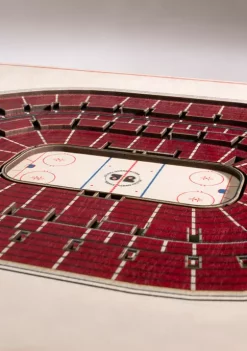 NHL Philadelphia Flyers 5 Layer StadiumViews 3D Wall Art - Wells Fargo Center -Outlet Artisan Furniture Store Belk 77