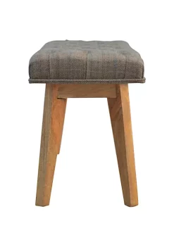 Artisan Furniture Multi Tweed Deep Button Hallway Bench -Outlet Artisan Furniture Store Belk 773